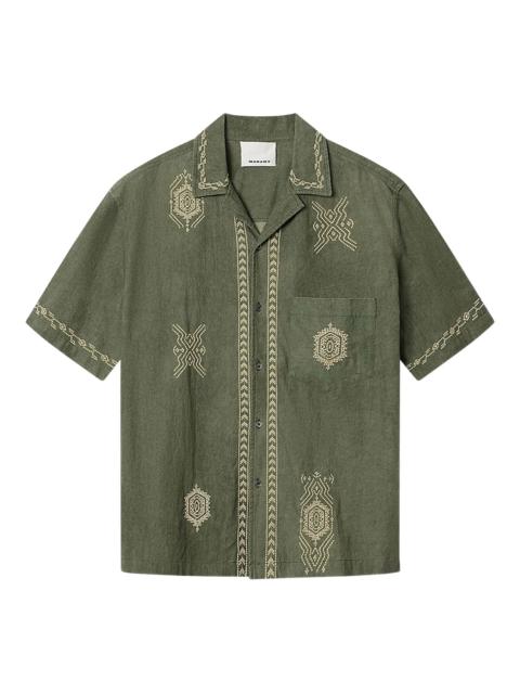 Isabel Marant Isabel Marant Zekim Embroidered Shirt