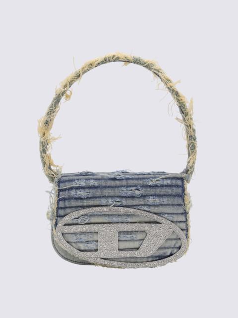 Diesel Diesel Denim Leather D Shoulder Bag