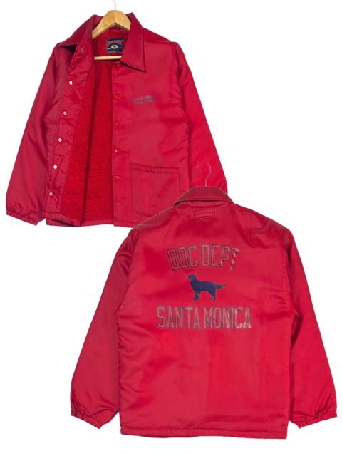 Other Designers Vintage - VTG90s PRAISE THE LOWER COACHES JACKET DOG DEPT SANTA MONICA