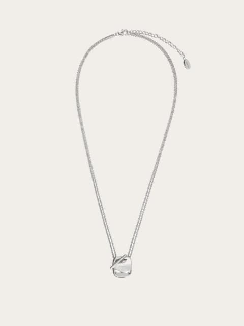 FERRAGAMO Vara necklace - small