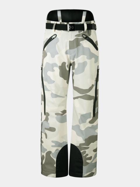 BOGNER Tim ski trousers in Off-white/khaki