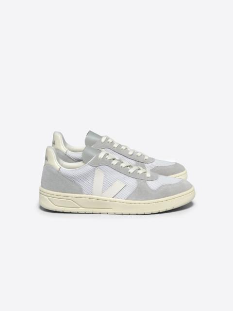 VEJA V-10 ALVEOMESH LIGHT GREY PIERRE