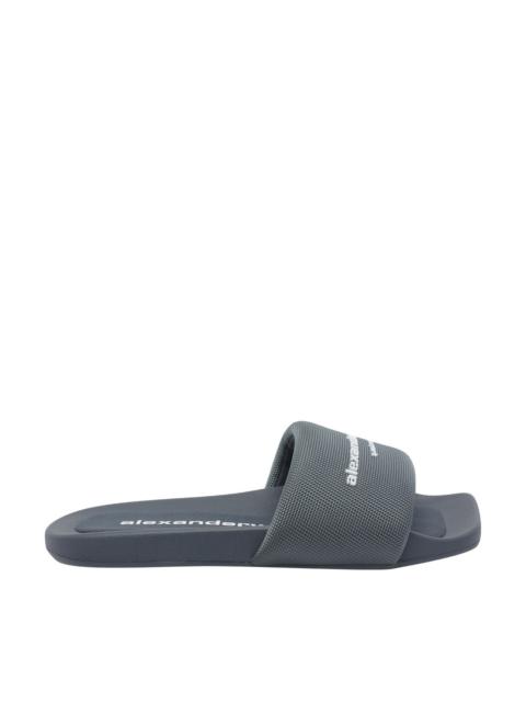 Alexander Wang Alexander Wang Women Logo Slide Sandals