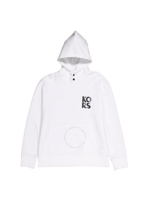 MICHAEL KORS Michael Kors Logo Transistor Hoodie, Size Medium