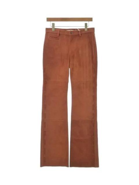 Acne Studios Suede Flared String Pants