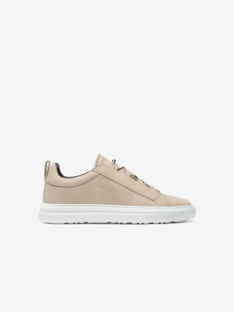 CORNELIANI White nabuk trainers