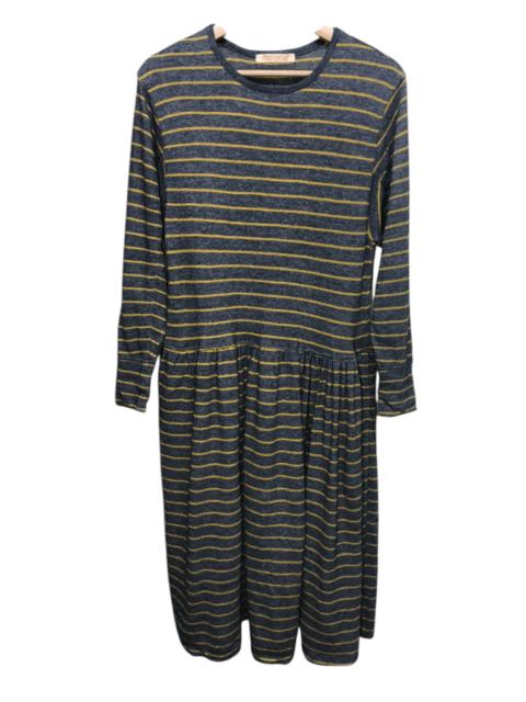 ISSEY MIYAKE Vintage Issey Miyake Sport Striped Lambswool Dress