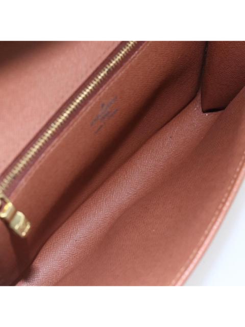Louis Vuitton Bordeaux leather handbag