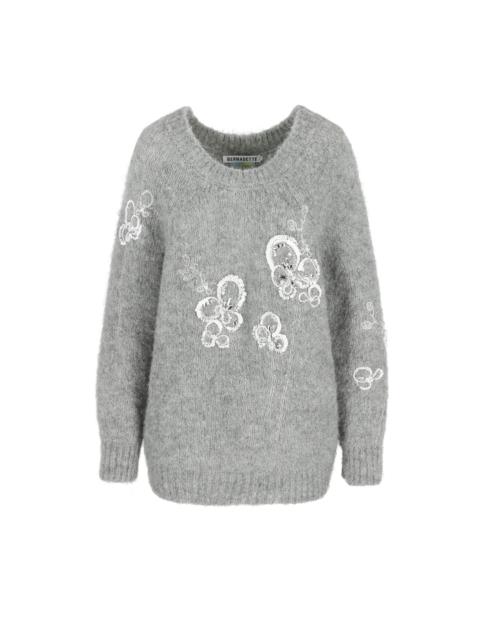 BERNADETTE Pull Orchidea Embroidered