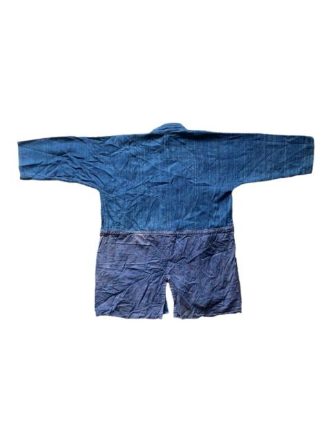 Other Designers Indigo Noragi Boro Sashiko Jacket 