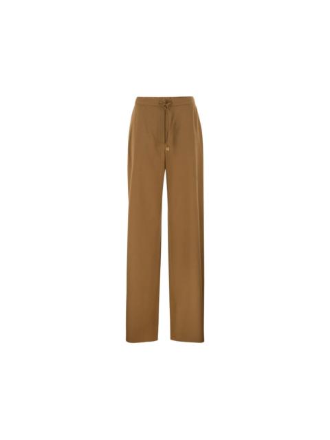 Max Mara Studio Max Mara Studio Brown Trousers - Palazzo Pants Women