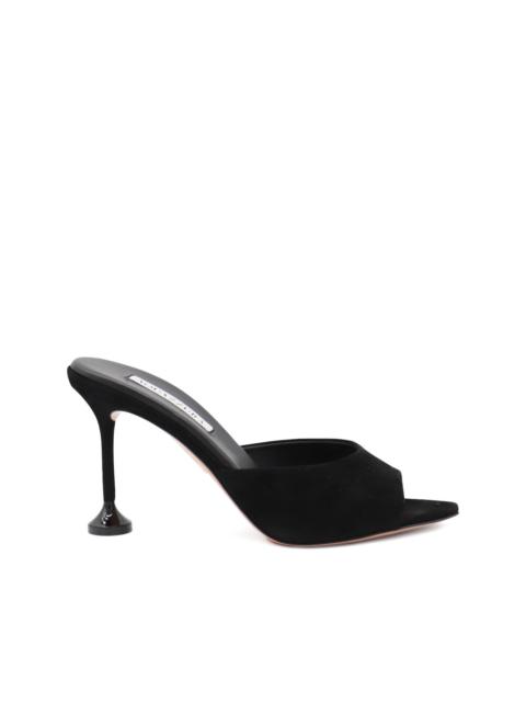 AQUAZZURA 85mm peep-toe heeled sandals