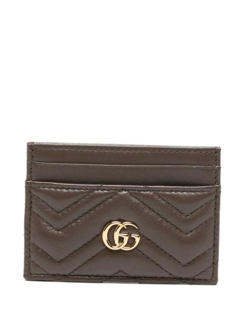 GUCCI Gucci Women Gg Marmont Leather Card Case