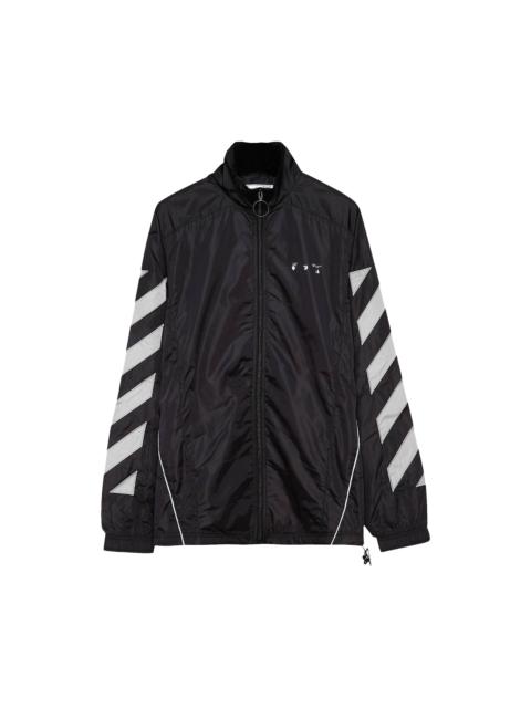 Off-White Off-White Diag Nylon Tracktop 'Black/Limestone'