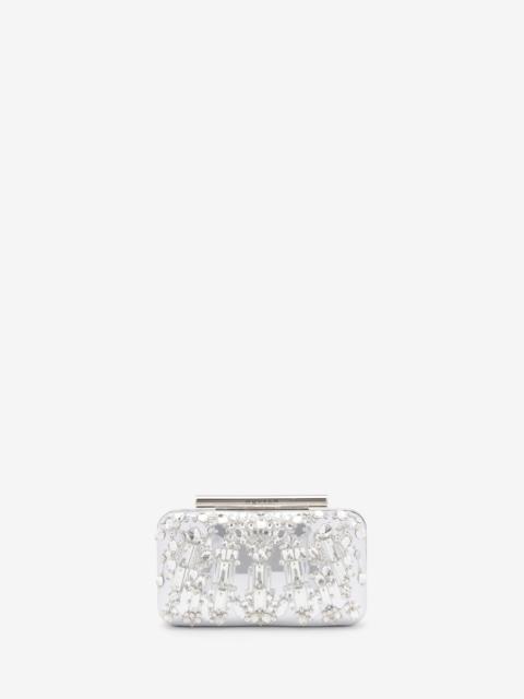 Alexander McQueen T-Bar Box Clutch