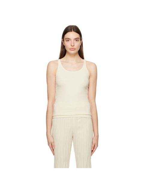 BITE Studios Off-White Rib Tank Top