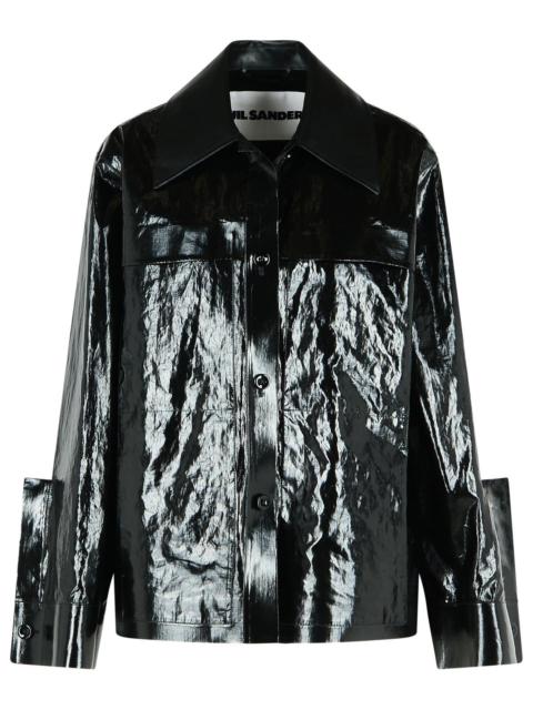 Jil Sander Jil Sander Black Linen Jacket