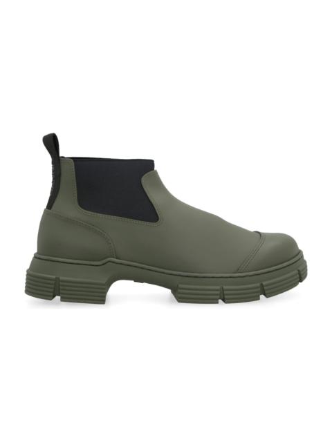 GANNI Crop City Rubber Boots