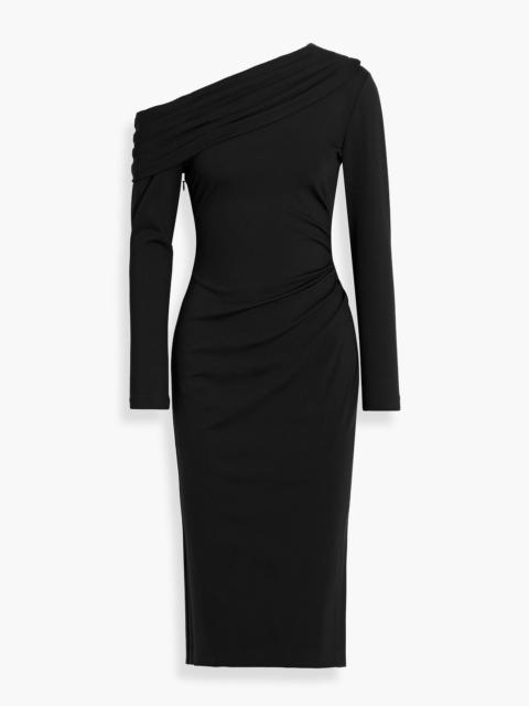 DIANE VON FURSTENBERG Buffy one-shoulder stretch-jersey dress