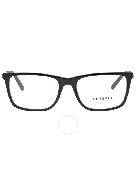 VERSACE Versace Demo Rectangular Men's Eyeglasses VE3301 GB1 54