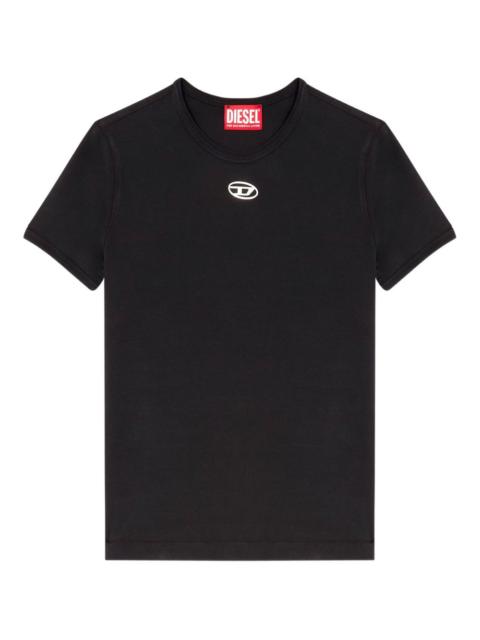Diesel Diesel Women Logo Cotton T-Shirt