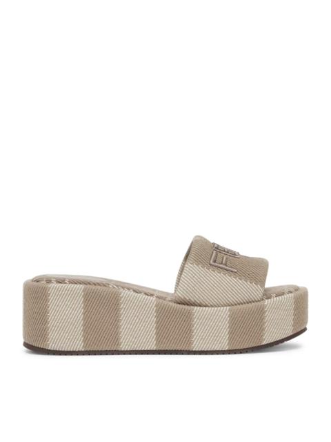 FENDI FENDI SUNSHINE PLATFORM SLIPPERS | suitnegozi | REVERSIBLE