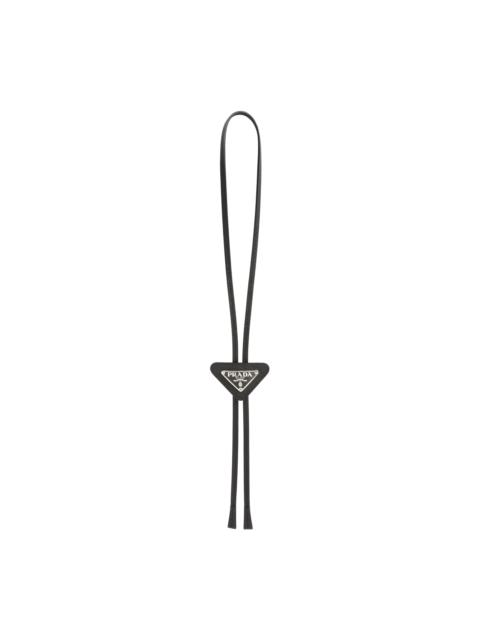 Prada Prada Saffiano Leather Bolo Tie Men
