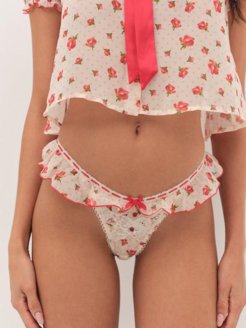 For Love & Lemons Leah Thong Panty