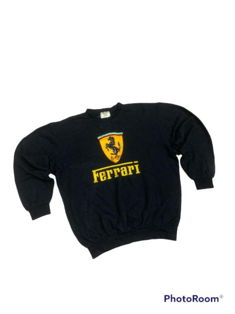 Ferrari VINTAGE FERRARI EMBROIDERED SWEATSHIRT 1986 BU PROMOPOINT
