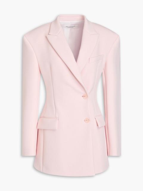 Other Designers Double-breasted ponte blazer