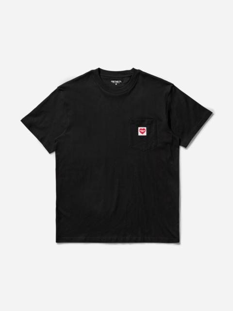 Carhartt Men's Pocket Heart T-Shirt Black