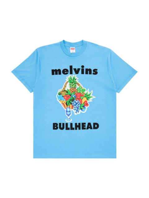 Supreme Supreme x Melvins Bullhead Tee 'Bright Blue'