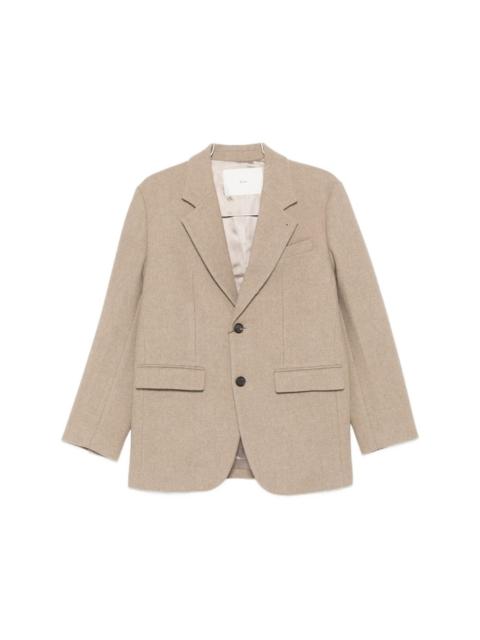 Dunst Wool single-breasted blazer jacket