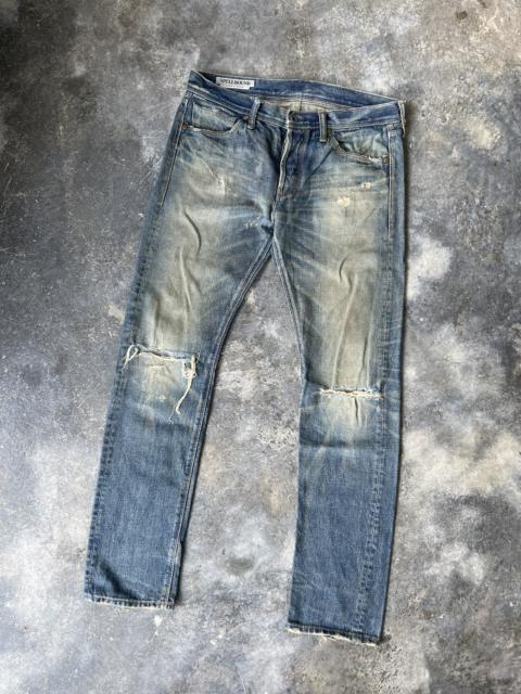 Other Designers Spellbound - Spellbound Japan Rustic Blue Distressed denim