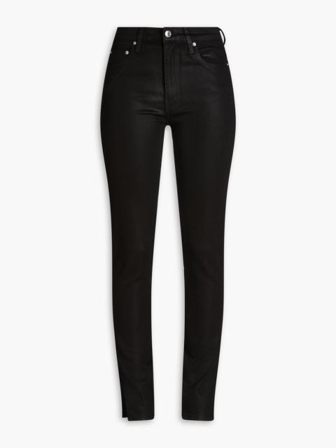 DEREK LAM 10 CROSBY High-rise skinny jeans