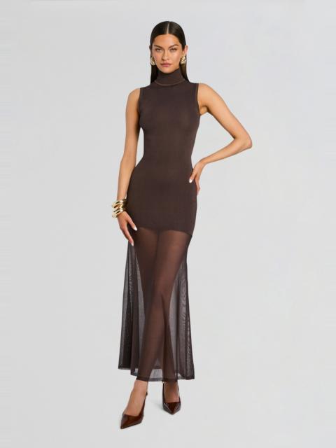 RETROFÊTE AMINE KNIT MAXI DRESS