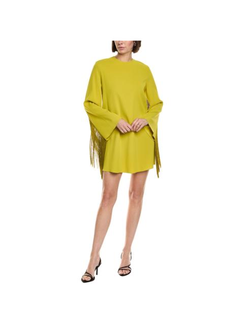 LAPOINTE LAPOINTE Pebble Crepe Shift Dress