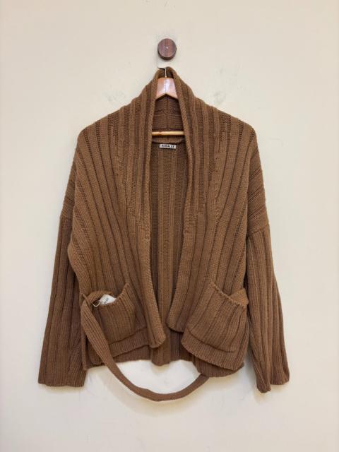 AURALEE Auralee Alpaca Wool Cardigan Coat