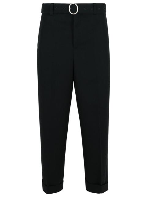 Jil Sander Jil Sander Black Wool Pants Men