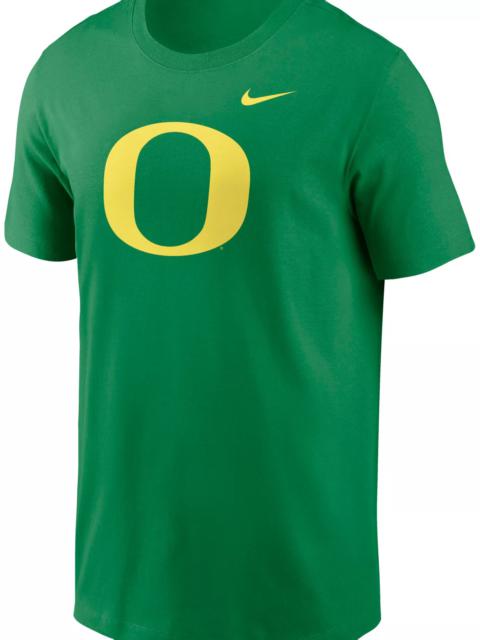 Nike Nike Men's Oregon Ducks Green Core Cotton Logo T-Shirt