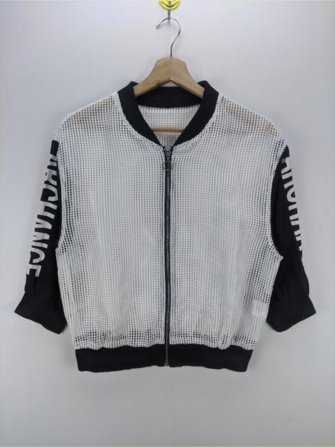 Other Designers Vintage - Steals🔥Fishnet Mesh Jacket Cropped