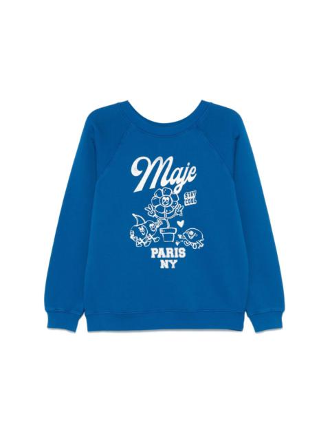 logo-print sweatshirt