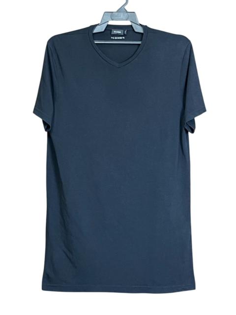 Jil Sander JIL SANDER V-NECK PLAIN TEE SHIRT.