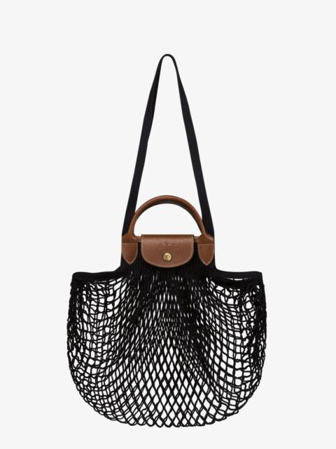 Other Designers Longchamp Paris Le Pliage Filet L Mesh And Leather Shoulder Bag