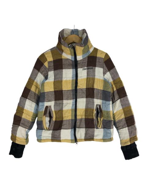 Other Designers Vintage - Element Checked Zipper Jacket