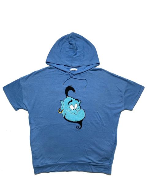 Other Designers Disney - Aladdin Movie Genie Character Short Sleeve Hoodie
