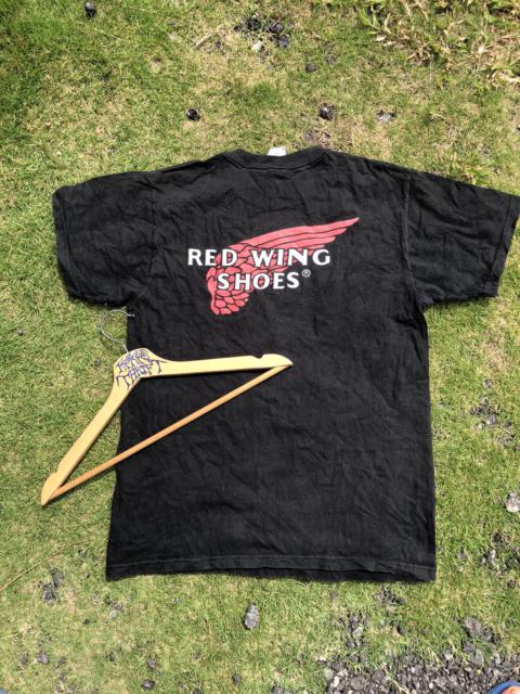Other Designers Red Wing - RARE Vintage Red Wing Shoes Big Logo Tees 90s