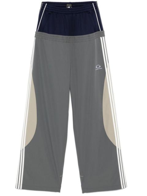 Cut-out track pants