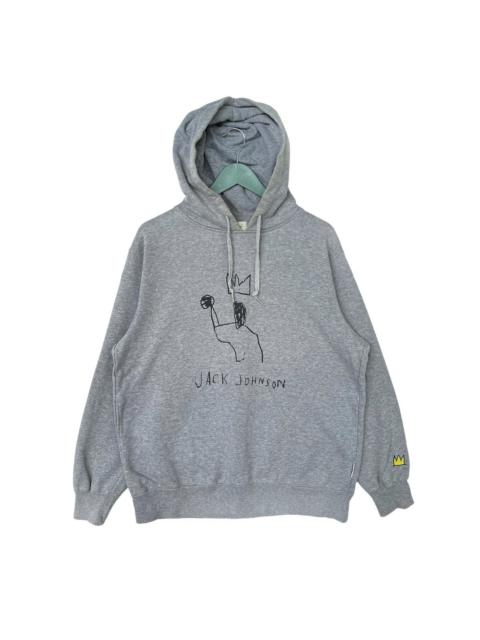 Other Designers Jean-Michel Basquiat - Vintage Jean Michel Basquiat Jack Johnson Art Hoodie