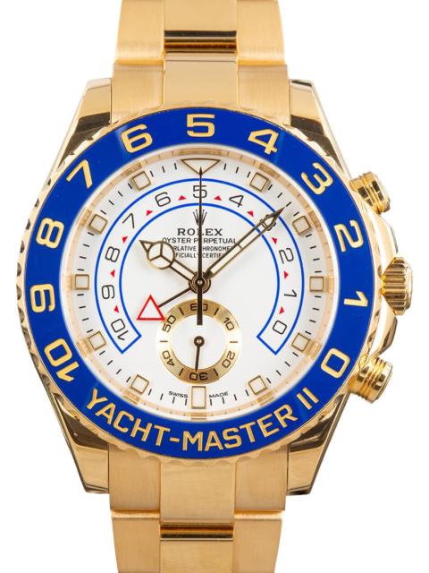 ROLEX Men's Rolex Yacht-Master II Ref 116688 18k Yellow Gold